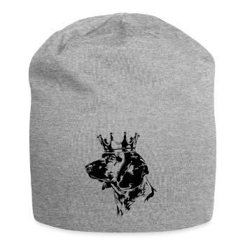 CHIEN DE SUEUR DE MONTAGNE BAVAROIS Krone Wilsigns - Bonnet en jersey - gris chiné - Devant