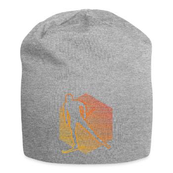 Ski de fond Classique Ski de fond Ski de fond Patinage - Bonnet en jersey - gris chiné - Devant