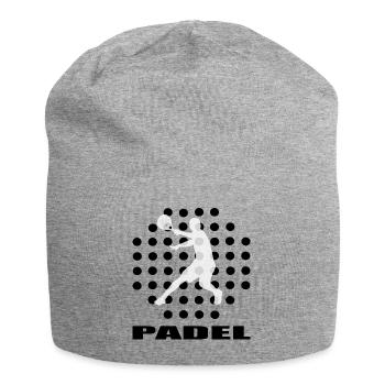 Padel | - Jersey-Beanie - Grau meliert - Vorne