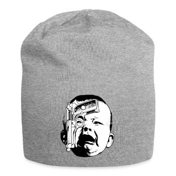 Baby Guns 04 Series - Jersey Beanie - heather grey - Front