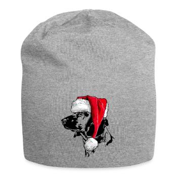 Santa BAVARIAN MOUNTAIN SWEAT DOG Noël - Bonnet en jersey - gris chiné - Devant