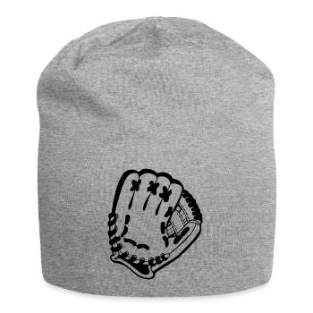 Baseball - Jersey-Beanie - Grau meliert - Vorne