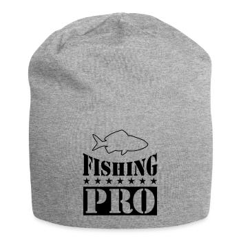 Pro de la pêche - Bonnet en jersey - gris chiné - Devant