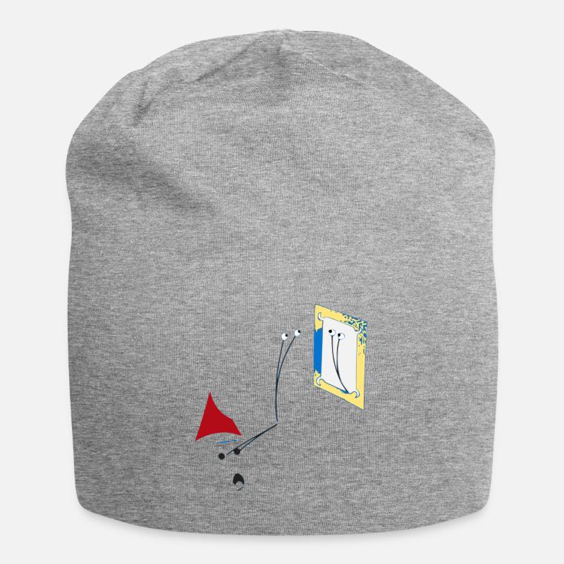 Réflexe - Bonnet en jersey - gris chiné