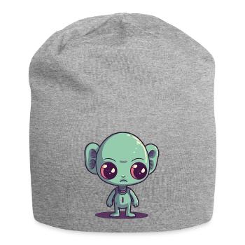 Alien - Bonnet en jersey - gris chiné - Devant
