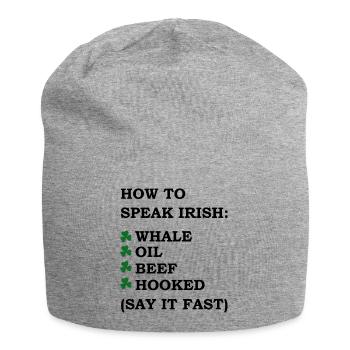 Dancing Dance Music - Jersey Beanie - heather grey - Front