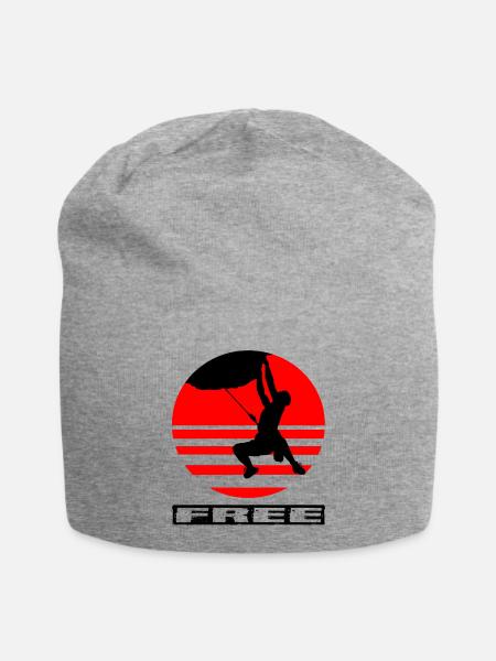 Climbing - Jersey-Beanie - Grau meliert