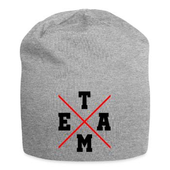 Team 2 - Jersey Beanie - heather grey - Front