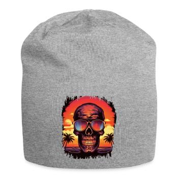 Birthday Present Birthday Baby Skeleton Tshirts - Jersey Beanie - heather grey - Front