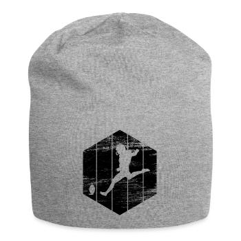 Football - Jersey-Beanie - Grau meliert - Vorne