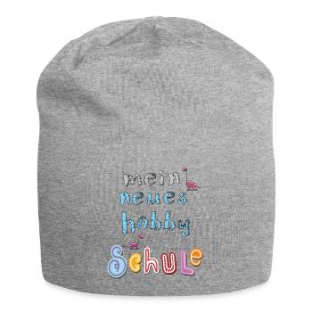 Écolier Enfant - Bonnet en jersey - gris chiné - Devant