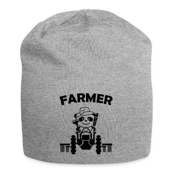 Éleveur de pandas - Bonnet en jersey - gris chiné - Devant