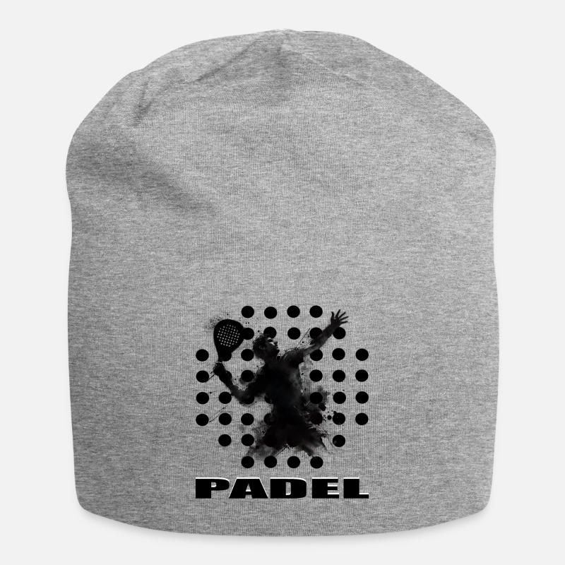 Padel - Bonnet en jersey - gris chiné