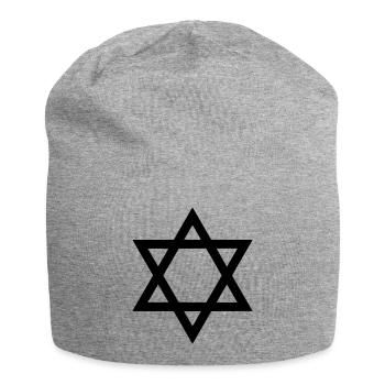 David Star - Bonnet en jersey - gris chiné - Devant