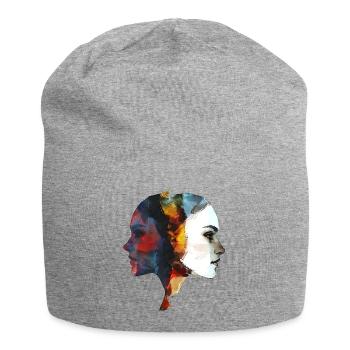 Le côté obscur dans la personnalité - Bonnet en jersey - gris chiné - Devant