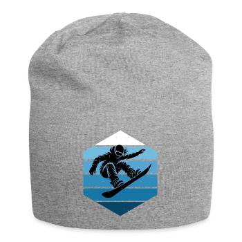 Snowboard Liebe zum Anziehen für Frauen - Jersey-Beanie - Grau meliert - Vorne