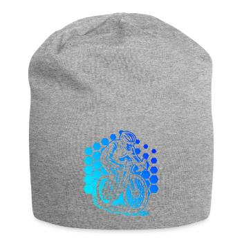 Roadbike motif with recognition value - Jersey Beanie - heather grey - Front