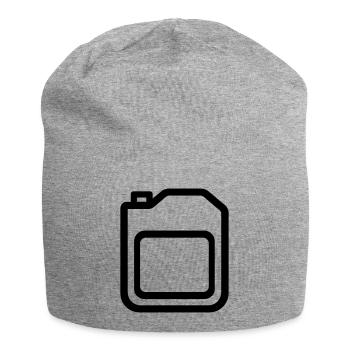 Kanister - Jersey-Beanie - Grau meliert - Vorne