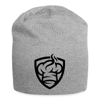 Chef's Hat Icon Chef - Jersey Beanie - heather grey - Front