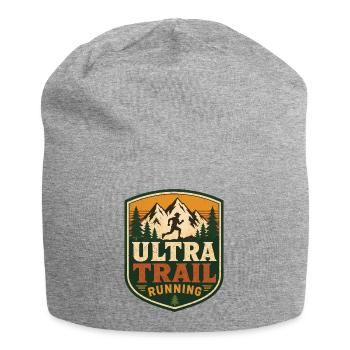 Ultra-Trailrunning - Jersey-Beanie - Grau meliert - Vorne