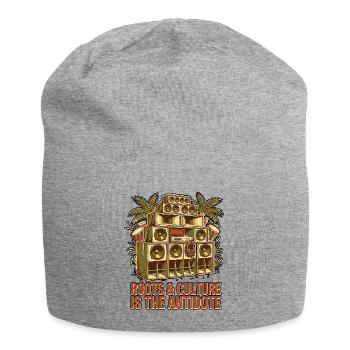 Antidote Is Roots - Jersey-Beanie - Grau meliert - Vorne
