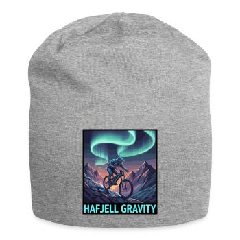 Cyberpunk Hafjell Gravity Mountain Biker - Jersey-Beanie - Grau meliert - Vorne