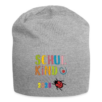 Écolier 2026 - Bonnet en jersey - gris chiné - Devant