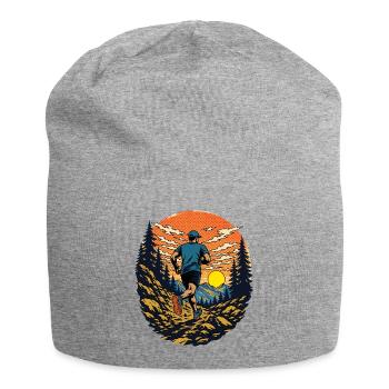 Ultra-Trailrunning - Jersey-Beanie - Grau meliert - Vorne