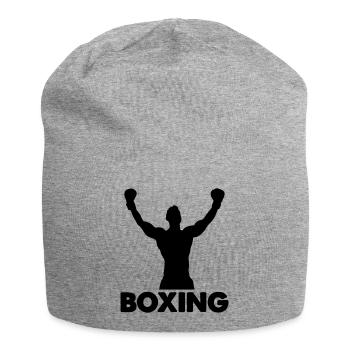 Boxing - Jersey-Beanie - Grau meliert - Vorne