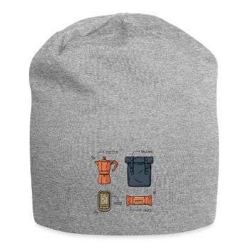 Bikepacking Gear Accessories - Jersey Beanie - heather grey - Front
