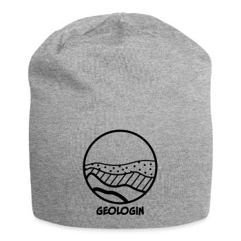 Geologist - Jersey Beanie - heather grey - Front