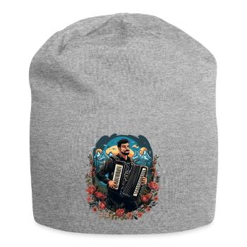 Accordion Musician Accordion Player Accordion - Jersey Beanie - heather grey - Front