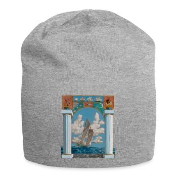 Segelkunst - Jersey-Beanie - Grau meliert - Vorne