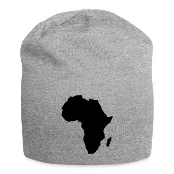 Afrique - Bonnet en jersey - gris chiné - Devant
