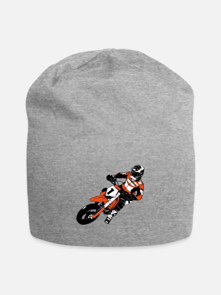Supermoto - Jersey-Beanie - Grau meliert