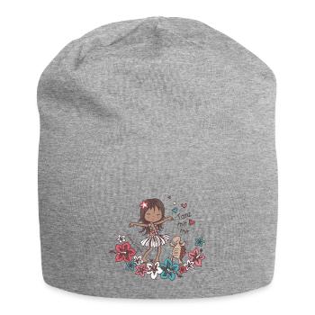 Dance with me - Jersey Beanie - heather grey - Front