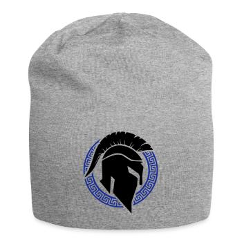spartaner helm - Jersey-Beanie - Grau meliert - Vorne
