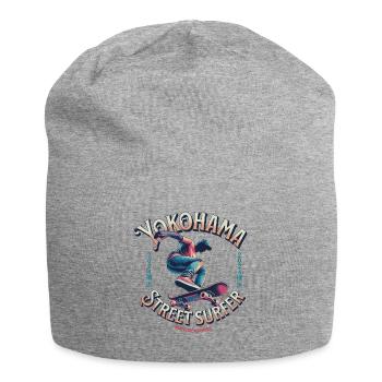 Yokohama Street Surfer - Skate like a Samurai - Jersey-Beanie - Grau meliert - Vorne
