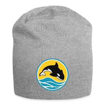 Orca - Jersey-Beanie - Grau meliert - Vorne