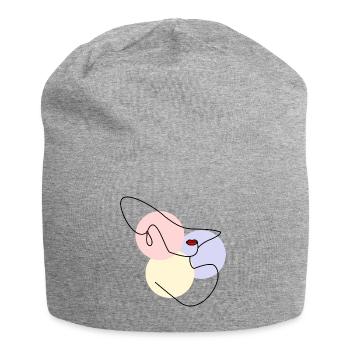 WIFE. DAUGHTER. ADOLESCENT. WOMEN'S DAY - Jersey Beanie - heather grey - Front