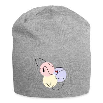 WIFE. DAUGHTER. ADOLESCENT. WOMEN'S DAY - Jersey Beanie - heather grey - Front