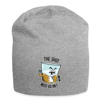Rock and roll Shot - Bonnet en jersey - gris chiné - Devant