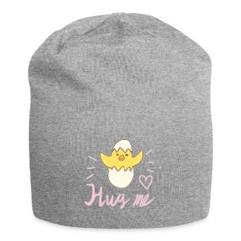 Hug Me Bird Chick Animal Love - Bonnet en jersey - gris chiné - Devant