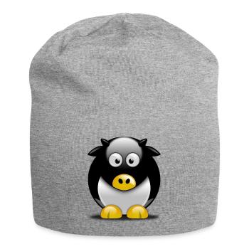 Mascotte MayLUG - Bonnet en jersey - gris chiné - Devant