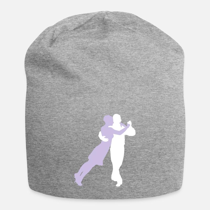 Tango2 - Jersey-Beanie - Grau meliert