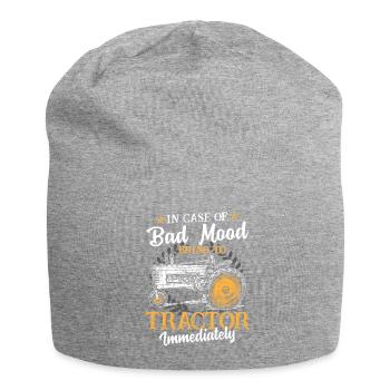 Tractor Shirt · Agriculture · Bad mood - Jersey Beanie - heather grey - Front