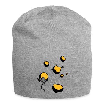 maus - Bonnet en jersey - gris chiné - Devant