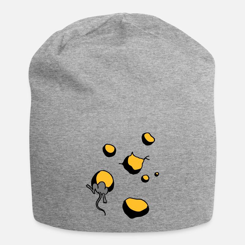 maus - Bonnet en jersey - gris chiné