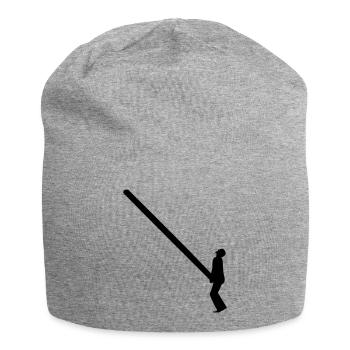 de jeter le Caber - Bonnet en jersey - gris chiné - Devant
