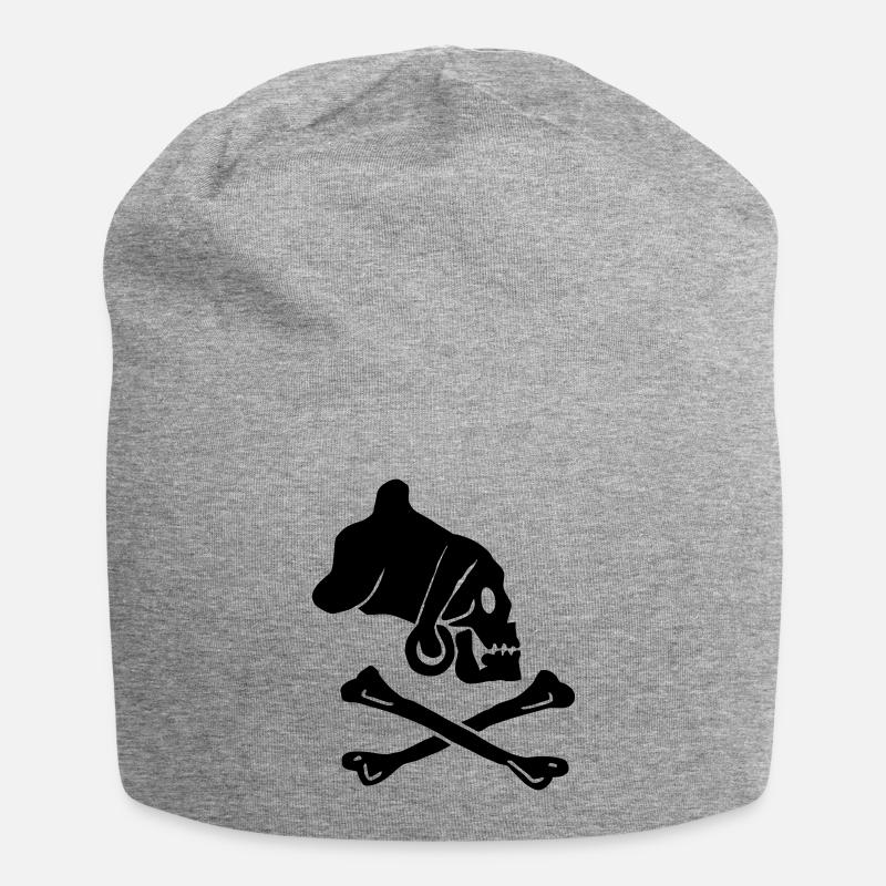 Smutje - Bonnet en jersey - gris chiné